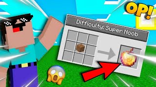 Minecraft But It’s SUPER NOOB DIFFICULTY [upl. by Lugo]