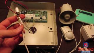 DSC security alarm system basic install and wiring walk through [upl. by Atiuqrehs895]