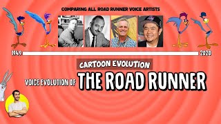 Voice Evolution of ROAD RUNNER  71 Years Compared amp Explained  CARTOON EVOLUTION [upl. by Audra]