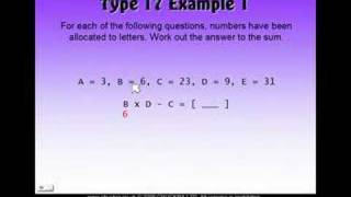 11 Plus Verbal Reasoning Type 17 [upl. by Esaertal]