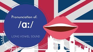 aː LONG vowel sound video 2  Learn English with Julia [upl. by Assirod]