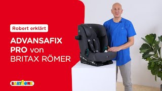 Kindersitz ADVANSAFIX PRO Britax Römer [upl. by Lipkin]