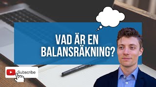 VAD ÄR EN BALANSRÄKNING [upl. by Eadith]