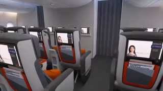 Unveiling the New Premium Economy Class  Singapore Airlines [upl. by Olonam]