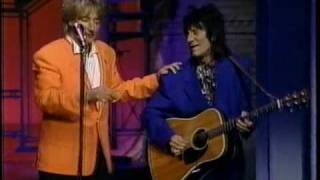 Rod Stewart sings Maggie May live on Letterman 1993 [upl. by Otho]