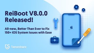 NEW UPDATE Tenorshare ReiBootiOS System Recovery Version 800 is HERE [upl. by Anileh]