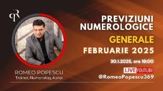 Previziuni numerologice Generale Februarie 2025 [upl. by Kyte96]