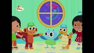 Baby TV  What a Wonderful Day  Evening song home version  with lyrics [upl. by Arrotal]