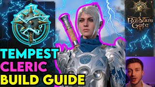 OP Tempest Cleric Build Guide Baldurs Gate 3 [upl. by Doownel]