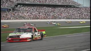 Geoff Bodine EXCLUSIVE accident Daytona wreck 2000 Truck [upl. by Neiluj]