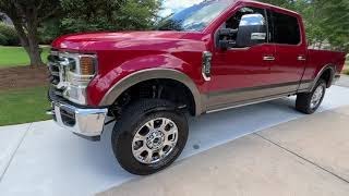 2021 F250 Leveling Kit Warning [upl. by Lolly]