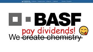 BASF Aktie Sind 46 Prozent Dividende ein Kauf [upl. by Thomey814]