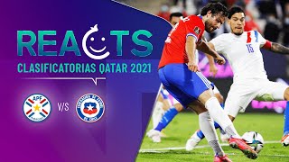 PARAGUAY vs CHILE  Clasificatorias Qatar 2022 🔴 EN VIVO [upl. by Chas261]