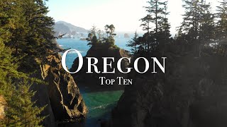 Top 10 Places To Visit In Oregon [upl. by Dodge]