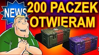 Hallack otwiera 200 paczek do World of Tanks  ale urwał [upl. by Guria]