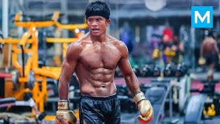 Buakaw Training for Next Fight  Muscle Madness [upl. by Freudberg]