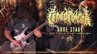 RIP SHIT UP  CEFALOPHAGIA  Gore Stage  Guitar Playthrough  BRUTAL MIND [upl. by Notna]