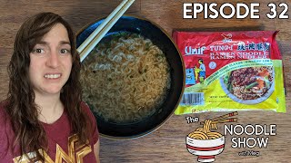 Unif TungI Ramen Noodles Chinese Onion Flavor Onionz all dayyy  THE NOODLE SHOW  Episode 32 [upl. by Suter]