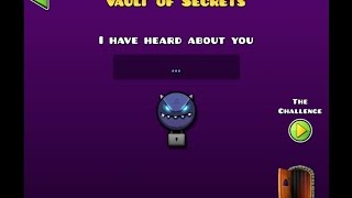 HOW TO UNLOCK SECRET DOOR IN VAULT GEOMETRY DASH GD WORLD HD [upl. by Lav]