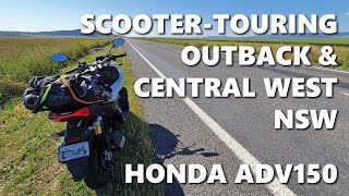 ScooterTouring Outback amp Central West NSW HONDA ADV150 [upl. by Niwled]