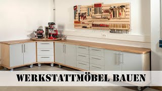 Bauplan Werkstattmöbel selber bauen [upl. by Gordie939]