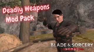 10 AMAZING NEW WEAPONS  Blade and Sorcery Nomad U11 [upl. by Brant]