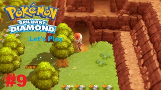 The Location of Solaceon Ruins Pokemon Brilliant Diamond Walkthrough Part 9 Gameplay [upl. by Alleinnad]