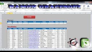 Cómo crear un Filtro Avanzado Automático con Macro en Excel [upl. by Htebesile]