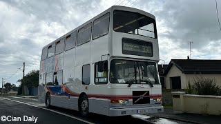 ExDublin Bus ALX400 AV5 and Preserved Volvo Olympian RV620  Portrane 25623 [upl. by Regine]