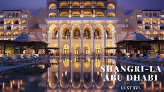 ShangriLa Qaryat Al Beri Abu Dhabi Stay Review View of Sheik Zayed Mosque [upl. by Lenette]