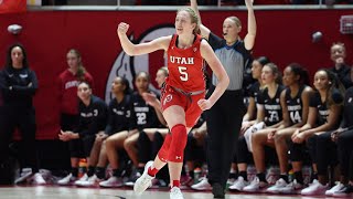 Gianna Kneepkens Spot Up amp PullUp MidrangeThrees Utah Highlights 2223 WNBA Draft ‘25 Prospect [upl. by Eittod]