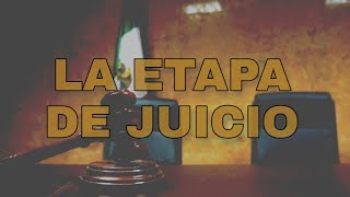 LA ETAPA DE JUICIO  SISTEMA PENAL ACUSATORIO [upl. by Keyek646]