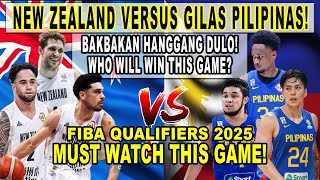 GILAS PILIPINAS vs NEW ZEALAND Matinding Laban to FIBA Qualifiers 2K [upl. by Selassie]