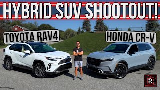 2025 Toyota RAV4 vs 2025 Honda CRV – Surprise SUV Showdown – Redline Comparison [upl. by Acissev]