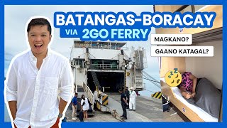 BATANGAS to BORACAY by 2GO Ferry • How Much What to Expect • Filipino w ENG Sub [upl. by Sosthena]