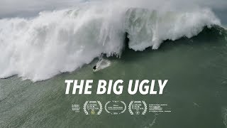 The Big Ugly  Dramatic Rescue of a Fallen Big Wave Surfer  Drone  Nazaré Portugal [upl. by Bekha584]