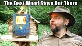 Bushbox LF amp XL Folding Wood Burning Stove Review [upl. by Retsof]