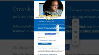 How To Download and Install Windows 11 on ANY Computer shorts windows11 [upl. by Josey71]