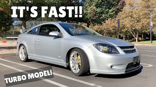 2009 Chevy Cobalt SS Review  GMs Tuner Car [upl. by Olbap825]