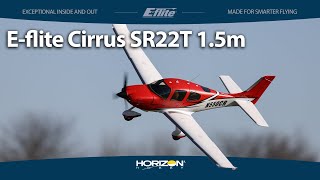 Eflite Cirrus SR22T 15m  Smarter more powerful and more fun to fly [upl. by Seyah]