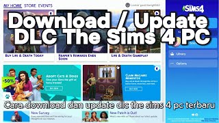 Cara Download atau Update DLC The Sims 4 PC [upl. by Aiehtela]