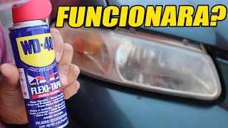 Puliendo Faros con WD40 ¿Funcionara [upl. by Aratak]