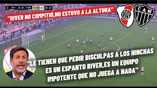 Toti Pasman y Balassone durisimos River vs Mineiro 00 03 Copa libertadores [upl. by Nellak]