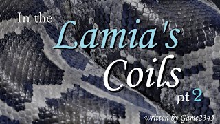 Cuddled in the Lamias Coils ASMR Roleplay Pt 2  Female x Male Binaural [upl. by Grizelda348]