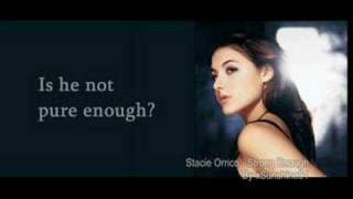 Stacie Orrico  Strong enough with lyrics [upl. by Adila394]