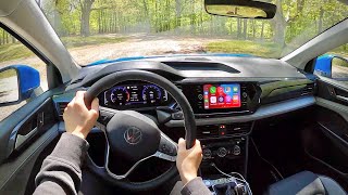 2022 Volkswagen Taos FWD  POV First Impressions [upl. by Teferi]