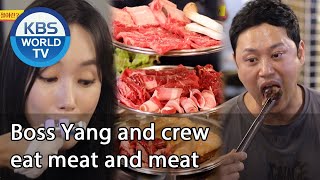 Boss Yang and crew eat meat and meat Boss in the MirrorENG20200806 [upl. by Sher225]