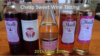 Cheap Aldi Sweet Wine Tasting [upl. by Pamella144]