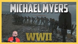 Michael Myers in COD WW2  Swiftor [upl. by Dnomse]