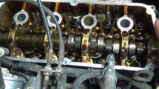 suzuki g16b engine Valve lash adjustment [upl. by Eceertal]